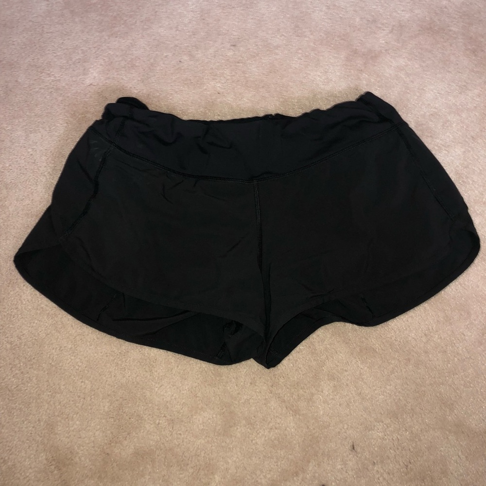 Lululemon speed shorts 10